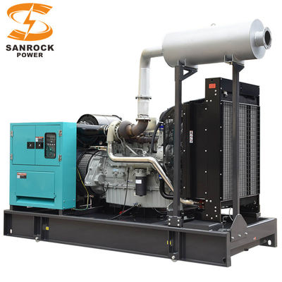 Buy High Output Open Frame Diesel Generator 50HZ Diesel Generator 500KVA Dg Set Water Cooling online manufacture