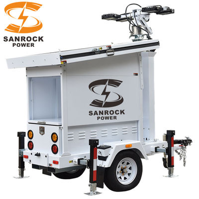 Buy Mobile Lighting Plant Height 6.5M/7.5M/9M 1305W Solar LED Lighting Tower US/AU/EU Standard online manufacture