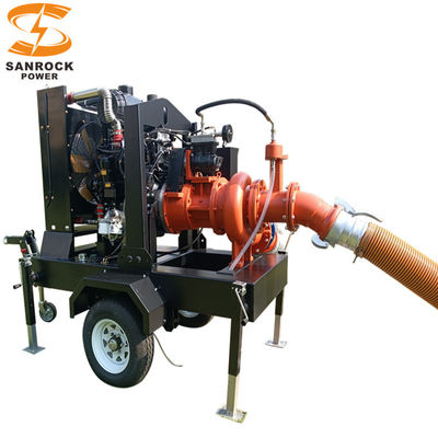 Buy 50HP Dry Priming Pump Diesel Engine Self Priming Centrifugal Water Pump  44KW online manufacture