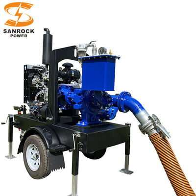 Buy 325m3/H Diesel Engine Water Pump Set Non Clogging Self Priming Centrifugal Pump online manufacture
