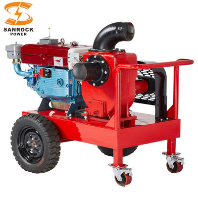 Buy Single Cylinder Diesel Engine Water Pump Set Agricultural Irrigation Pump Easy Start online manufacture