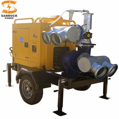 Buy Customized Vacuum Self Priming Pump 20m High Head Mobile Diesel Water Pumps online manufacture