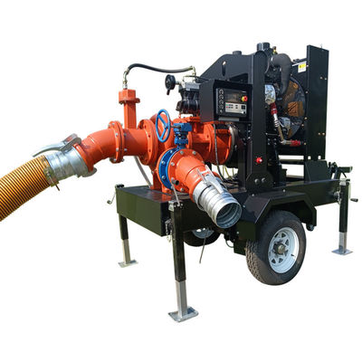 Buy Self Priming Pump Portable Trash Water Pump High Performance Diesel Engine Pump Set online manufacture