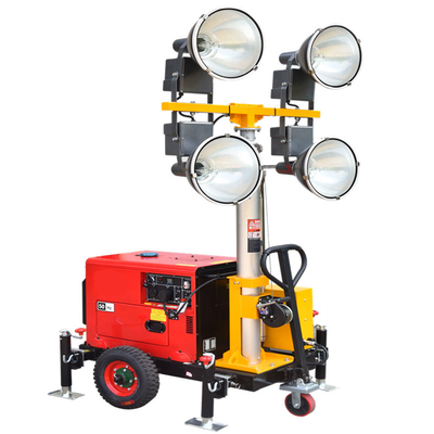 Buy Portable LED Light Towers Outdoor Light Tower Frequency 50/60 Hz Diesel Light Tower for Events online manufacture