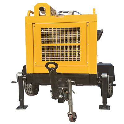 Buy Small Diesel Water Pump High Performance Slurry Pump Sewage Treatment Trash Water Pump Set online manufacture