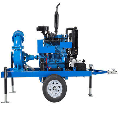 Buy 11KW Diesel Powered Water Pumps High Pressure Centrifugal Pump Emergency Discharge Water Pump Set online manufacture