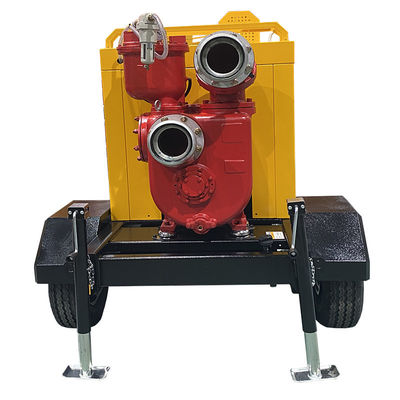 Buy Sewage Pump Vertical  Self Priming Pump High Performance Diesel Powered Water Pump online manufacture