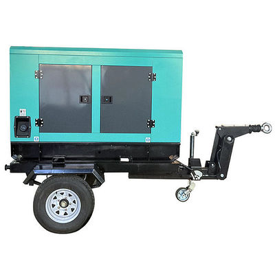 Buy Diesel Engine Generator Set Rated Current 3.6A-3600A Construction Sites Trailer Mobile Silent Generator Diesel online manufacture