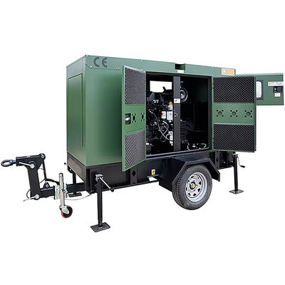 Buy Industrial Portable Diesel Generator 60HZ Three Phases Or Single Phase Silent Type Diesel Generator online manufacture