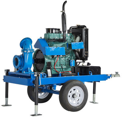 Buy Portable Diesel Engine Pump Set Construction Dewatering Trash Water Pump 6Inch Diesel Water Pump online manufacture