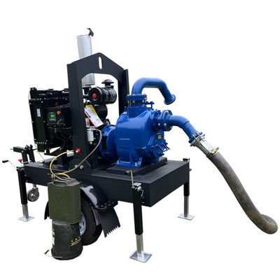 Buy China Cheap Self-Priming Centrifugal Pump Municipal Flood Control Water Pump Diesel Engine Pump Set online manufacture