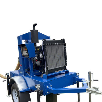 Buy Trailer Mounted Water Pump Self Priming Sewage Pump High Performance Water Pump for Diesel Engine online manufacture