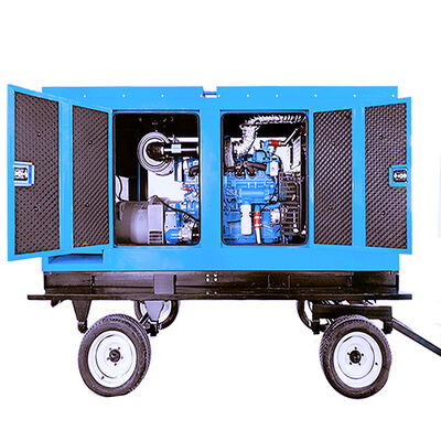 Buy 150 kva Silent Diesel Generator Set With Wheels for Robust Power and Mobility online manufacture