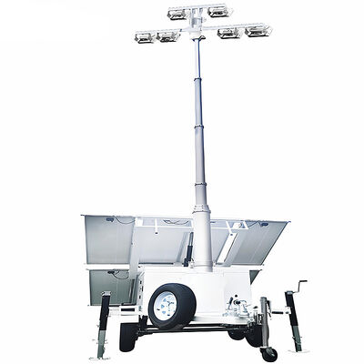 Buy Zero Emissions Solar Mobile Tower Light Emergency Response Scenes Solar Light Tower Manufacturer online manufacture