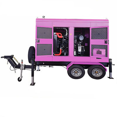 Buy Diesel Engine Generator Set Disaster Relief Diesel Powered Generator Silent Mobile Diesel Generator online manufacture