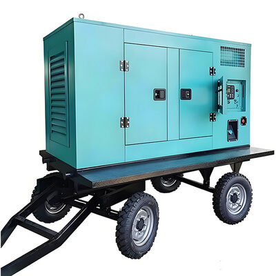 Buy Safety Convenience Generator Set 100KW Trailer Mounted Diesel Generator Silent Type Diesel Generator for Sale online manufacture