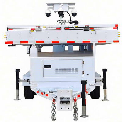 Buy Trailer Lighting Tower High Efficiency Solar Light Tower Waterproof Housing Mobile Light Tower Manufacturers online manufacture