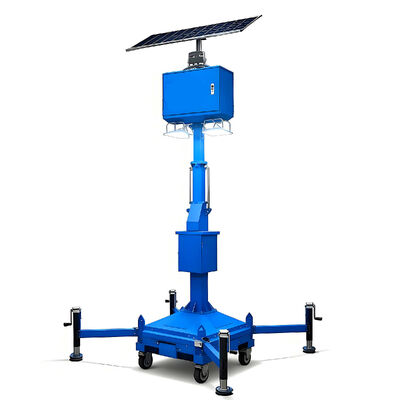 Buy Solar Panel Generator Light Tower Renewable Energy Use Automatic Lighting Mobile Solar Light Tower online manufacture