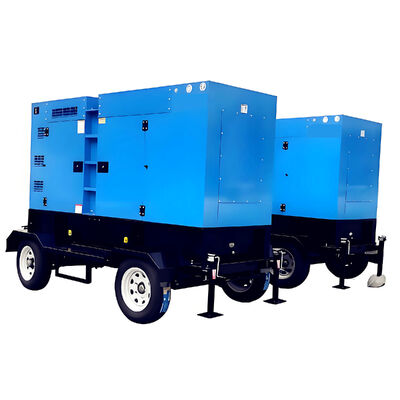 Buy Soundproof Diesel Engine Generator Set Rated Voltage 220V 380V Commercial Silent Portable Diesel Generator online manufacture