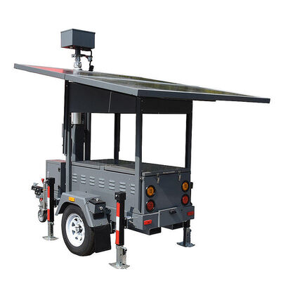 Buy Rapid Deployment Mobile Solar Light Tower Foldable Design  Portable LED Light Tower With Solar Panels  online manufacture