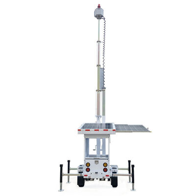 Buy IP65 Protection Grade Mobile Solar Light Tower High Angle Large Range Lighting Mining Trailer Light Tower  online manufacture