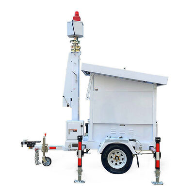 Buy OEM/ODM Customization Mobile Light Tower Silent Operation LED Lighting Flexible Mobility Solar Light Tower Price  online manufacture