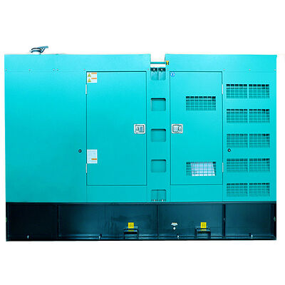 Buy Silent Diesel Generator 200kw Soundproof Enclosure Vibration Isolation Exhaust Muffler Technology Diesel Engine Generator Set online manufacture
