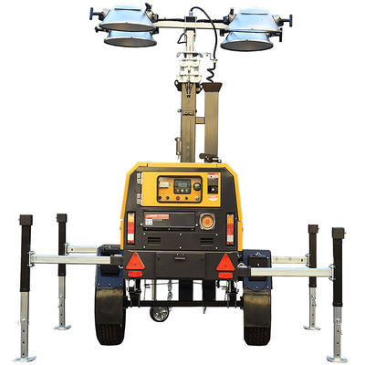 Events Diesel Light Tower Portable Diesel Engine LED Tower Light Flood Lighting Tower