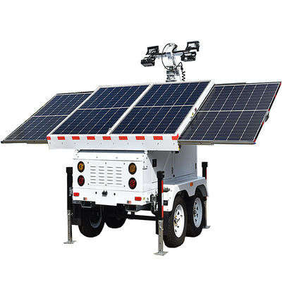 Portable Generator Light Tower Emergency Response Zones LED Tower Lighting Solar Light Tower