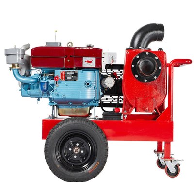 Wastewater Self Priming Pump Easy To Move Diesel Water Pump Small Simple Dry Priming Pump