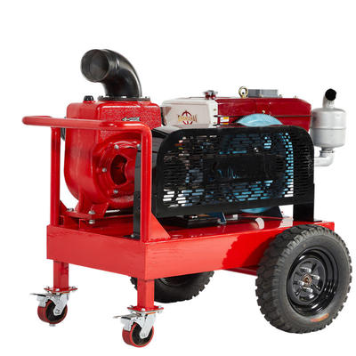 Cheap Mobile Water Pump Flow 25 m³/h Self Priming Pump Light Weight Diesel Powered Water Pumps