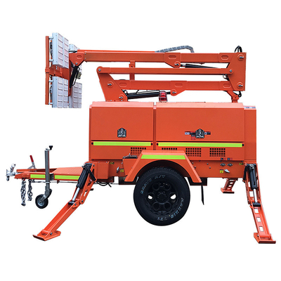Diesel Generator Light Tower Rated Voltage 220V Towable Light Tower Mobile Lighting Tower