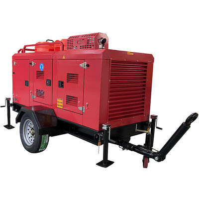 Diesel Powered Water Pump Municipal Flood Control High Pressure Water Pump Silent Pump Manufacturers