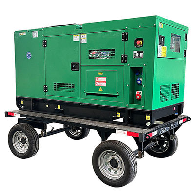 Super Silent Diesel Generator Set 200kva Diesel Generator Trailer Mounted Doosan Diesel Generator