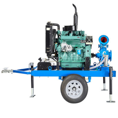 Self-Priming Pump Municipal Flood Control Mobile Water Pump High Pressure Diesel Water Pump
