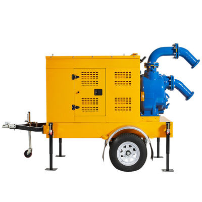 6 Inch Diesel Water Pump High Efficiency End Suction Dewatering Pump Self Priming Water Pump