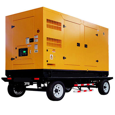 50HZ Silent Diesel Generator for Commercial Buildings with Mobile Power Solution