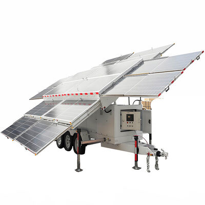 High Quality Mobile Solar Light Tower Temporary Event Spaces Telescopic Light Tower Solar Light Tower for Sale