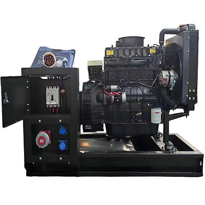 Open Diesel Generator 37.5kVA Power Electric Diesel Engine Generator Set Compact  Diesel Generator for Home