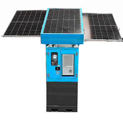 Reliability Solar Panels With Diesel Generator Remote Areas Silent Type Mobile Diesel Generator Set