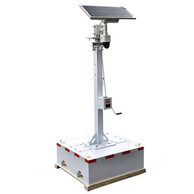 Deployment Exactly Solar Powered Portable Light Tower Telescopic Compact Solar Lighting Tower
