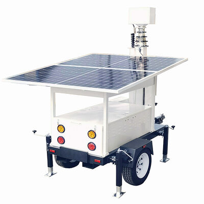 Emergency Mobile Light Tower Simple Intuitive Operation Solar Light Tower Disaster Relief Illumination LED Light Tower