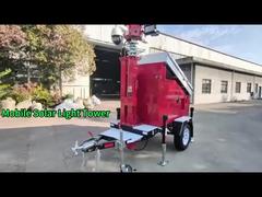 Mobile Solar Light Tower Surveillance Light Tower  Industrial Light Towers