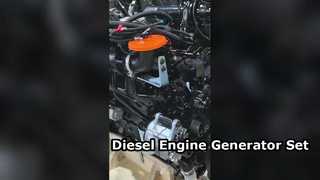 Diesel Engine Generator Set Hospital Silent Generator Diesel Intelligent Control Diesel AC Generator