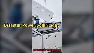 Solar Powered Portable Light Towers Disaster Relief Operations High Efficiency Mobile LED Light Towe