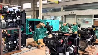 Manufacturer Open Frame Diesel Generator Air Cooled Water Cooled Diesel Engine Generator Set