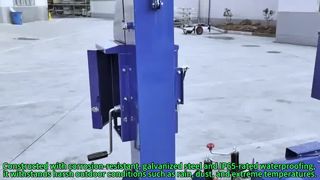 Affordable Solar Light Tower Renewable Energy Solar Light Tower LED Mobile Light Tower